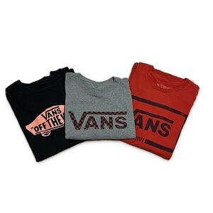 Lot of 3 large Vans Short Sleeve Tees